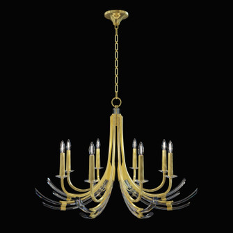 Trevi Eight Light Chandelier in Gold Leaf (48|782140-2ST)