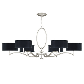 Allegretto Six Light Chandelier in Silver Leaf (48|771740-SF42)