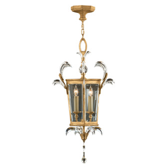 Beveled Arcs Three Light Lantern in Gold (48|762340ST)