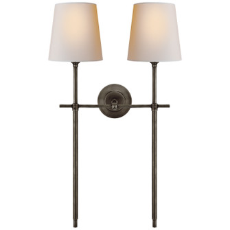 Bryant Two Light Wall Sconce in Bronze (268|TOB 2025BZ-NP)