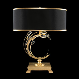 Crystal Laurel One Light Table Lamp in Gold Leaf (48|758610-SF34)