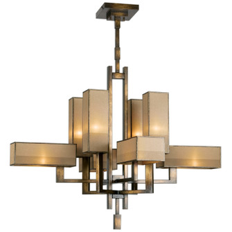 Perspectives Eight Light Chandelier in Bronze (48|733840ST)