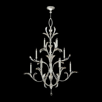 Beveled Arcs 16 Light Chandelier in Silver Leaf (48|702040-SF4)