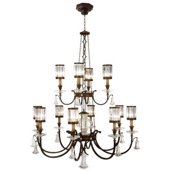 Eaton Place 12 Light Chandelier in Bronze (48|584740ST)