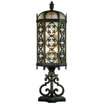 Costa del Sol Three Light Outdoor Pier Mount in Black (48|324980ST)