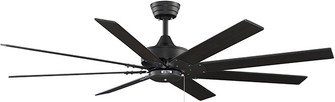 Levon AC 63'' Ceiling Fan in Black (26|FP7910BL)