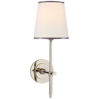Bryant One Light Wall Sconce in Polished Nickel (268|TOB 2002PN-L/ST)