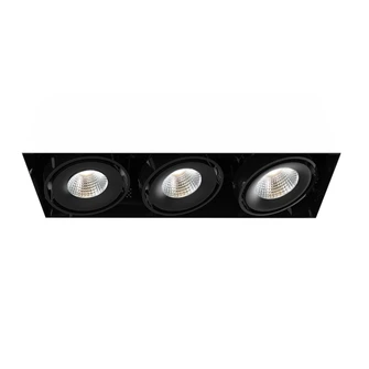 15W Multi LED Recessed Multiple in Black (40|TE613LED-35-2-01)