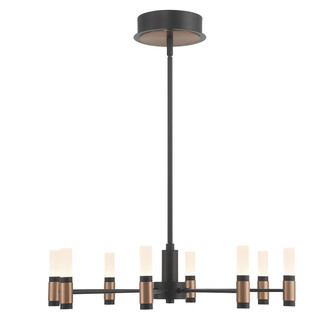 Albany LED Chandelier in Brass-Black Mix (40|46352-019)