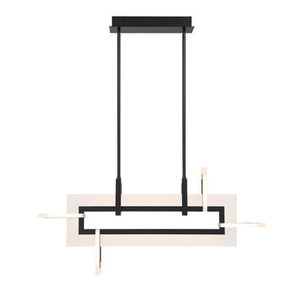 Inizio LED Chandelier in Matte Black (40|45718-022)
