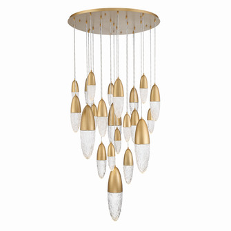 Ecrou 22 Light Chandelier in Satin Gold Paint (40|43860-036)