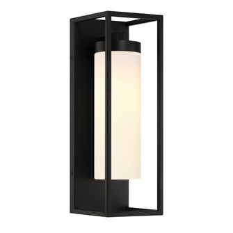 Ren One Light Outdoor Wall Sconce in Powder Coat Black (40|41962-015)