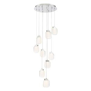 Paget LED Chandelier in Chrome (40|38043-027)