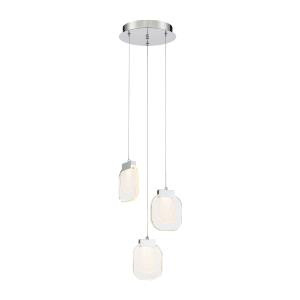 Paget LED Chandelier in Chrome (40|38042-020)