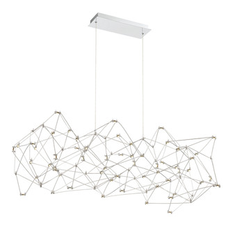 Leonardelli LED Linear Chandelier in Chrome (40|38037-016)