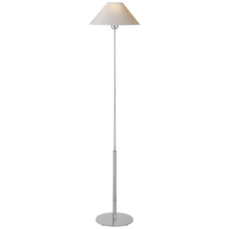 Hackney One Light Floor Lamp in Polished Nickel (268|SP 1022PN-L)