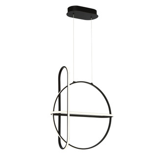 Berkley LED Chandelier in Matte Black (40|37035-013)