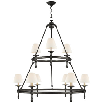 Classic Nine Light Chandelier in Bronze (268|SL 5813BZ-L)