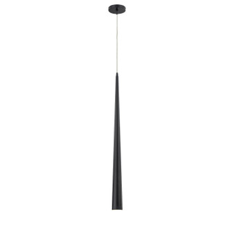 Sliver One Light Pendant in Black (40|20446-031)