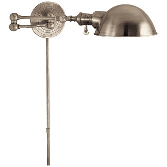 Boston Functional One Light Wall Sconce in Antique Nickel (268|SL 2920AN/SLG-AN)
