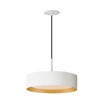 Echo LED Pendant in White/Gold (86|E51013-WTGLD)