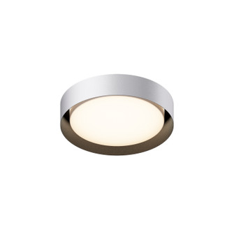 Echo LED Flush Mount in White / Black (86|E51012-WTBK)