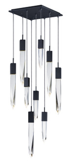 Quartz LED Pendant in Black (86|E31246-20BK)