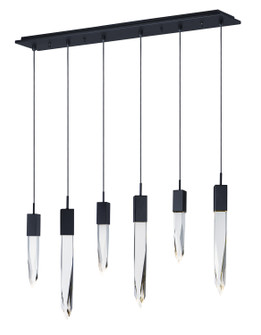 Quartz LED Pendant in Black (86|E31245-20BK)