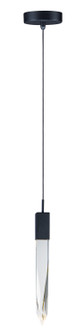 Quartz LED Mini Pendant in Black (86|E31241-20BK)