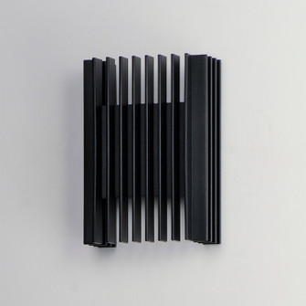 Rampart LED Outdoor Wall Sconce in Black (86|E30112-BK)