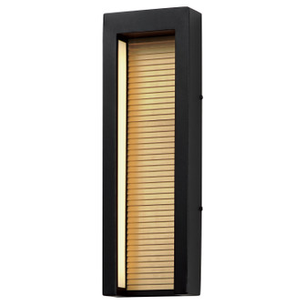 Alcove LED Outdoor Wall Sconce in Black / Gold (86|E30106-BKGLD)