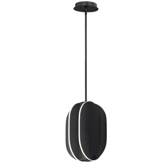 Interval LED Pendant in Black (86|E21486-BK)