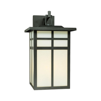 Mission Three Light Outdoor Wall Sconce in Black (45|SL91067)
