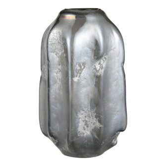 Regard Vase in Metallic Silver (45|S0047-8081)
