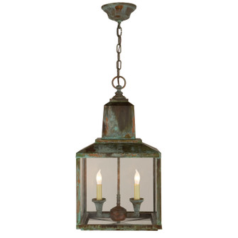 Brantley Two Light Lantern in Verdigris (268|SK 5007VG)