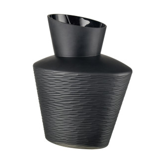 Tuxedo Vase in Black (45|H0047-10478)