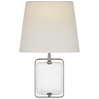 Henri One Light Wall Sconce in Crystal and Polished Nickel (268|SK 2030CG/PN-L)