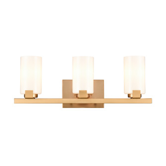 Dressler Three Light Vanity in Brushed Gold (45|EC89924/3)