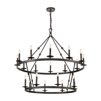 Castle 20 Light Chandelier in Oil Rubbed Bronze (45|D4667)