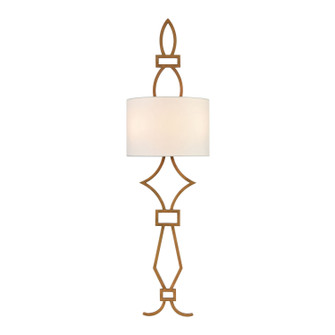 Harlech Two Light Wall Sconce in Aged Brass (45|D4453TALL)