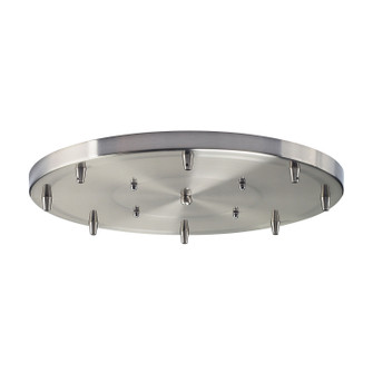 Pendant Options Eight Light Pan in Satin Nickel (45|8R-SN)