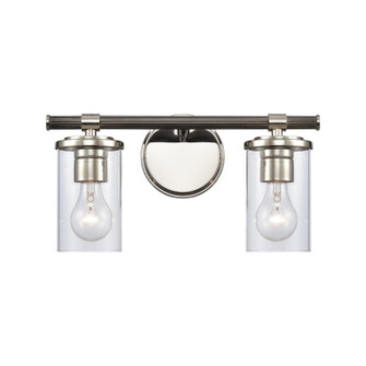 Burrow Two Light Vanity in Polished Nickel (45|89851/2)