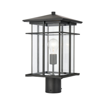 Oak Park One Light Outdoor Post Mount in Matte Black (45|89366/1)