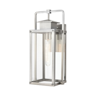 Crested Butte One Light Outdoor Wall Sconce in Antique Brushed Aluminum (45|89172/1)