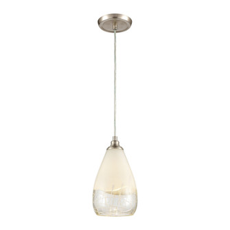 Sugarcoat One Light Mini Pendant in Satin Nickel (45|85371/1)