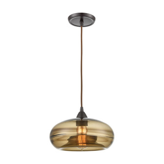 Hazelton One Light Mini Pendant in Oil Rubbed Bronze (45|85212/1)