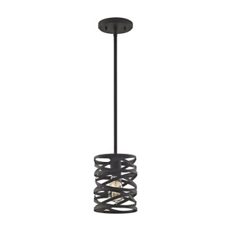 Vorticy One Light Mini Pendant in Oil Rubbed Bronze (45|81184/1-LA)