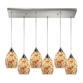 Avalon Six Light Pendant in Satin Nickel (45|73011-6RC)