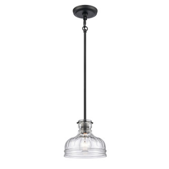 Orinoco One Light Mini Pendant in Matte Black (45|67915/1)