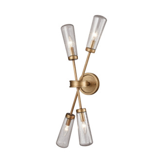 Xenia Four Light Wall Sconce in Matte Gold (45|66980/4)